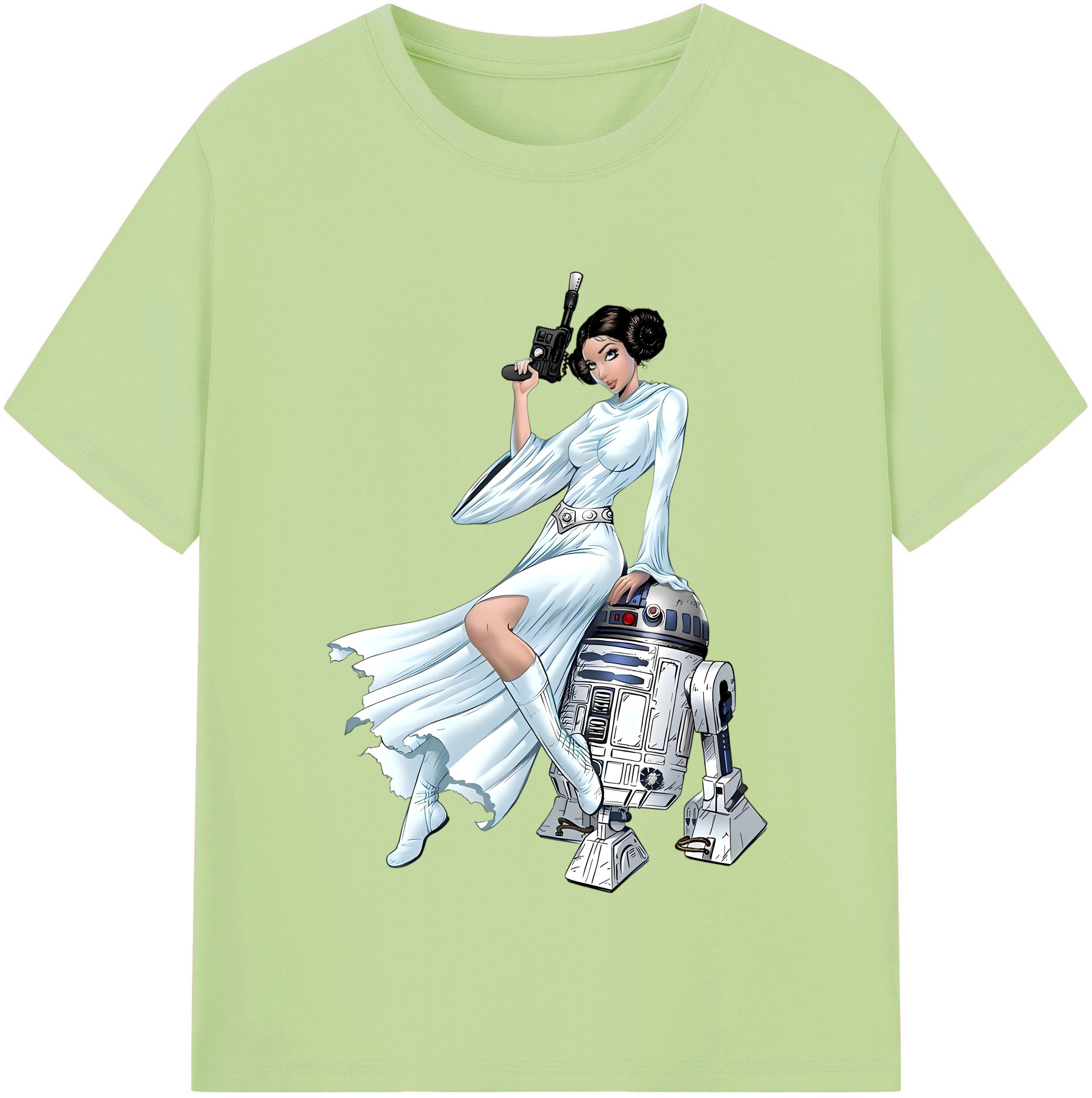 （画像用） スター・ウォーズ Star Wars 綿100％半袖Tシャツ（フロントプリント）